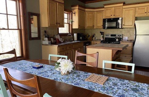 Valle Crucis Cabin | Great Location ~ Between Banner Elk & Boone. Private Setting with Hot Tub!