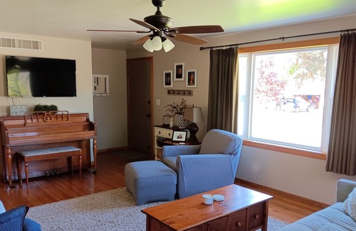 Winneconne House | Great location near EAA! In a quiet neighborhood near the lake.