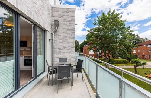 Boltenhagen Apartment | Great, modern vacation apartment for 4 people with a beautiful balcony near the beach