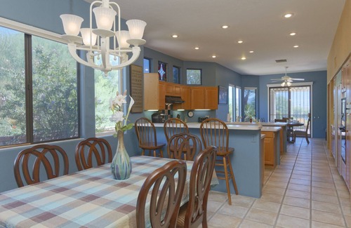 San Ignacio Golf Estates House | Great mountain views overlooking the San Ignacio golf course and pond with fountain