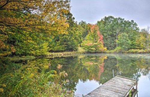 Great Valley House | Great Valley Home with On-Site Pond, 7 Mi to Skiing!