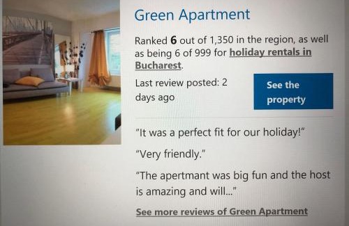 Bucharest Apartment | Green Apartment 6