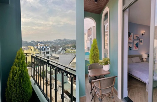 Da Lat Apartment | Green House Da Lat - The studio apartment with great valley view