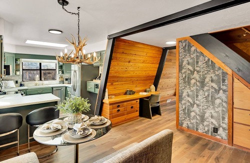 Prescott House | Green Roof A-Frame Endless Views Modern Cabin