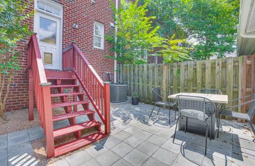Southside House | Greensboro Townhome with Fire Pit Less Than 1 Mi to Downtown