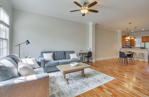 Southside House | Greensboro Townhome with Fire Pit Less Than 1 Mi to Downtown