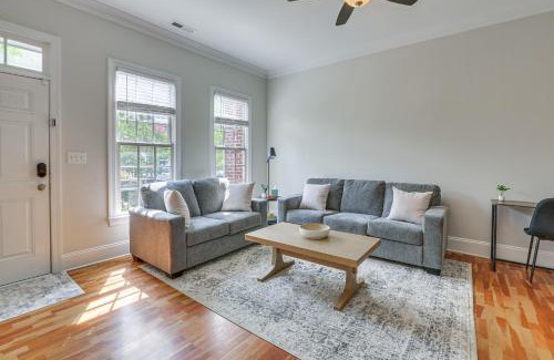 Southside House | Greensboro Townhome with Fire Pit Less Than 1 Mi to Downtown