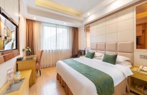 Yiwu Hotel | GreenTree Inn Zhejiang Jinhua Yiwu International Trade City Changchun Street Shell Hotel