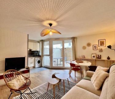 Ile Verte Apartment | Grenoble, Ile Verte, charme, terrasse et calme