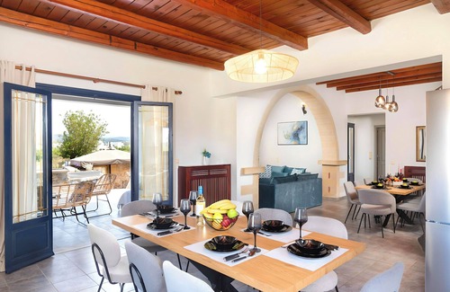 Kavros Villa | Grey Grand Villa Private Pool