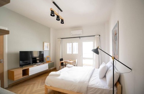 Downtown Cairo Apartment | grey l studio apartments Downtown Cairo Ouzonian House