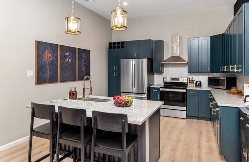 Eastside Promise Neighborhood House | Grimm Manor -Unique Gothic Stay w/Pool, Hot Tub, Movie Room + Prime Location