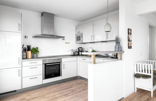 Olpenitz Apartment | Große Freiheit - 1. Reihe am Wasser, Sauna, Whirlwanne, E-ladesäule