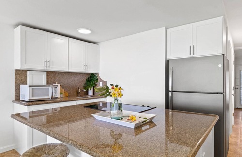 Waialee Condo | Ground Floor Beach Condo Spectacular Views AC in Bedroom 30 day Minimum Rental