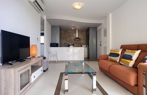 Orihuela Costa Apartment | Ground floor, communal pool, free wifi, free parking