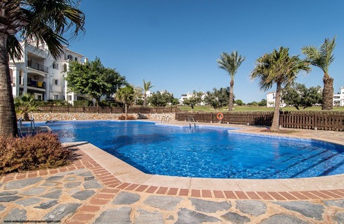Sucina Apartment | Ground Floor Corner Apartment With Terrace & Pool. Views To Golf Course & Hills