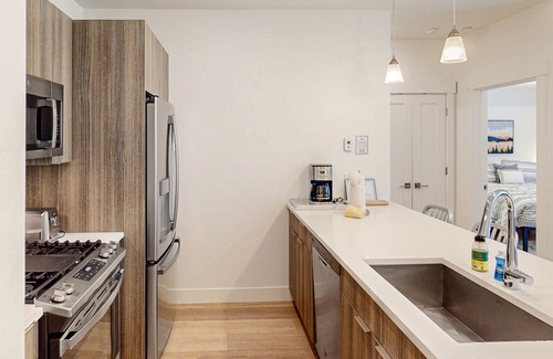 Silverthorne Condo | Ground-Floor, Riverfront Getaway with a Gas Fireplace, WiFi, & Furnished Patio