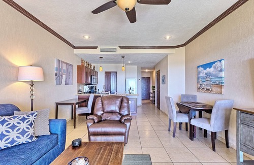 Puerto Penasco Condo | Ground Floor! Walk from private patio to Beach, Pool, Swim-up Bar, Jacuzzis!