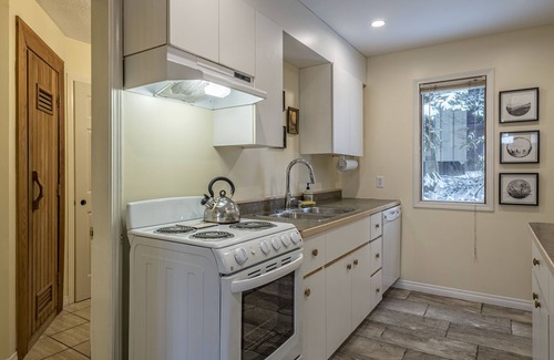 Silver Star Mountain Apartment | Ground level suite, updated kitchen, sauna and close to village and chairlifts.