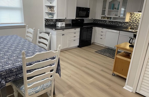 Northwest House | Ground level Beach Rental NEW ADA bathroom & bedroom.