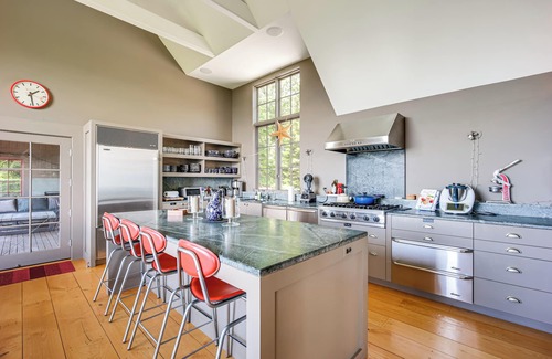 Newbury House | Group-Friendly Newbury Stunner: Home Gym, Hot Tub!