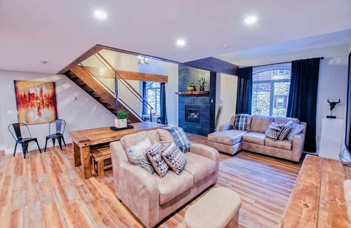 Canmore Apartment | Group Mountain Escape, Pool, Hot Tub, and Views