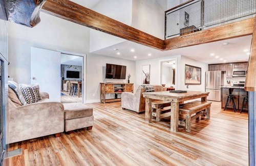 Canmore Apartment | Group Mountain Escape, Pool, Hot Tub, and Views