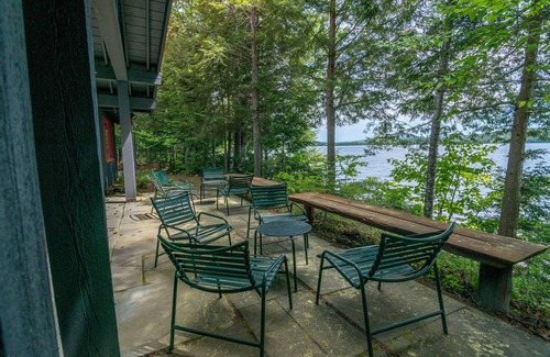 Saranac Lake House | Grouse House: Elegant lakefront camp, great for families, dogs and fun