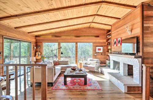 Groveland House | Groveland Cabin with Outdoor Perks and Game Room