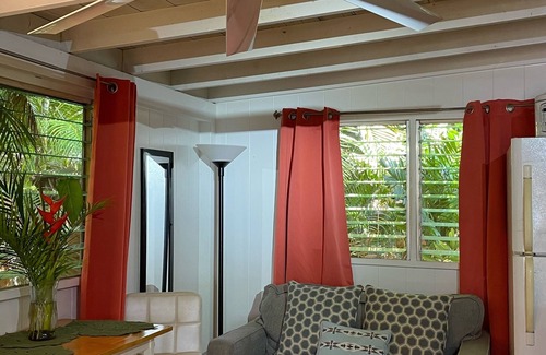 Waialua Apartment | Guest suite, studio near the beach. 30 days minimum stay