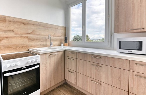 Saulaie - Claveliere Apartment | GuestReady - Serenity blue in Oullins