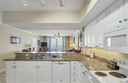 Open Sands Condo | Gulf Front Condo 2bed2bath with bunks