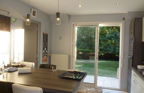 Plougoumelen House | Gulf of Morbihan, beautiful bright house with swimming pool. Countryside, river, ocean