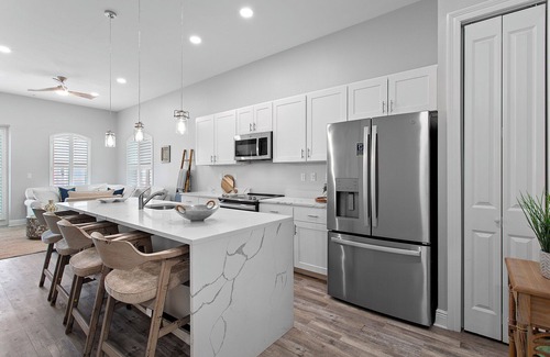 Gulf Place Condo | Gulf Place Residences 308 - Minute Walk to Private Beach, Heated Pool, Tennis!