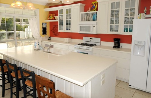 Crystal Shores House | GULF VIEW &HUGE PRIVATE POOL! NEXT TO BEACH ACCESS!BCH SRVC INCL!