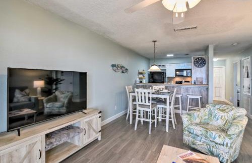 Galveston Apartment | Gulf Views and Patio Lovely Galveston Condo!