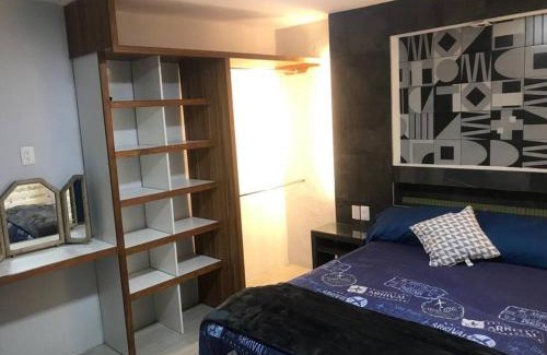 Gustavo A. Madero Apartment | Habitación Irving confortable con baño privado