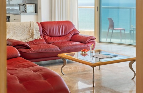Haifa Apartment | HaCarmel Beach Sea-View Penthouse