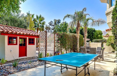 Rancho Mirage House | Hacienda Santa Rosa - A Private Luxury Tennis Court Estate with 2 pools! *28 Night Minimum*