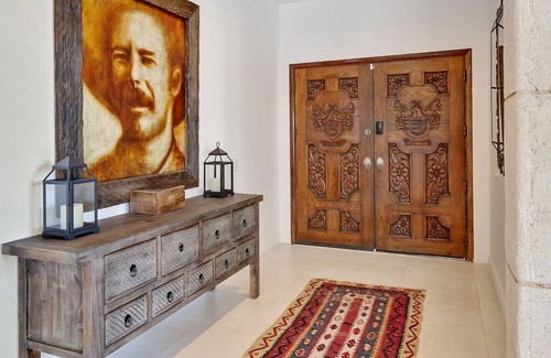 Rancho Mirage House | Hacienda Santa Rosa - A Private Luxury Tennis Court Estate with 2 pools! *28 Night Minimum*