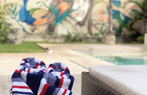 Barrio de Santiago House | ★Hacienda Style★ Friends & Family oriented ♥Pool♥ BBQ, Netflix, Free Parking, AC