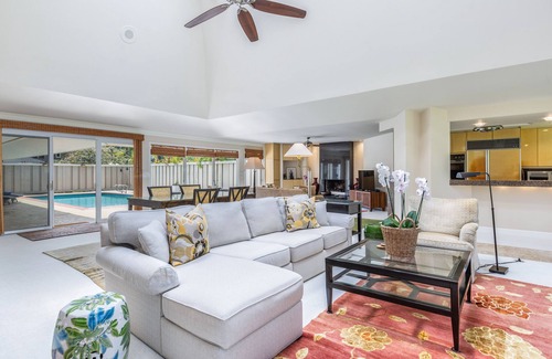 Princeville House | Hale Mahina! Luxurious North Shore Stay with Heated Pool!