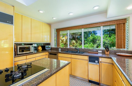 Princeville House | Hale Mahina! Luxurious North Shore Stay with Heated Pool!