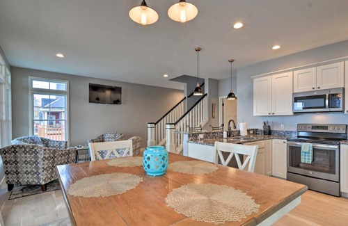 Cadillac House | half Mi to White Pine Trail Lakefront Home with Dock