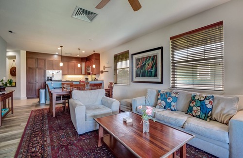 Waikoloa Condo | Hali'i Kai 11A stunning golf and ocean views close to ocean-front pool