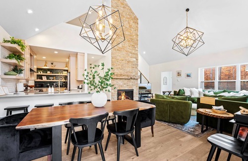 Gills Rock House | Halvø Home-Modern, Accessible, and Wooded Ellison Bay Retreat with Fireplace, BBQ and More!