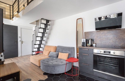 Villette Gare Apartment | Hamac Suites - Studio Paul Bert - 2 people