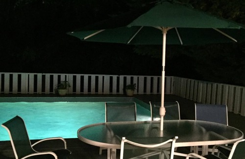 Springs House | Hamptons Beach House w/Pool, Chef's Kitchen, Wi-Fi, AC , WFH desk area