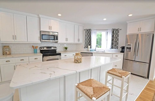Quogue House | Hamptons Home in Quogue Village With Pool and Minutes From Beach