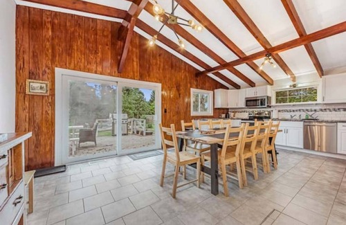 East Quogue House | Hamptons renovated 1840 farm house w/heated pool